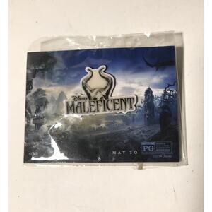 Maleficent Disney Opening Weekend AMC Pin New Sealed Package Stub’s Exclusive